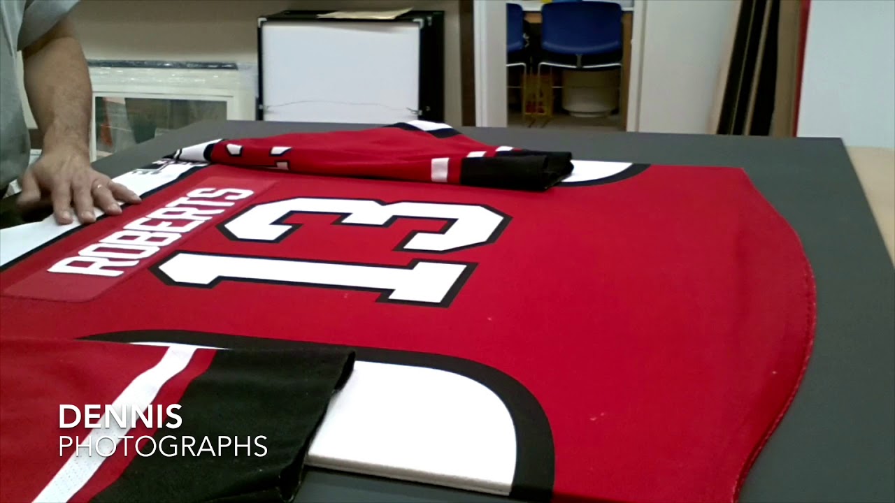 Hockey - How to frame a Sports Jersey