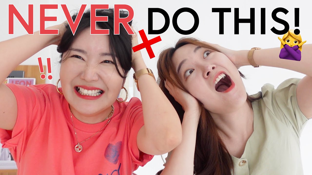 Skincare mistakes I see U making! Skincare Pet Peeves that drive us CRAZY! #EuniSoo