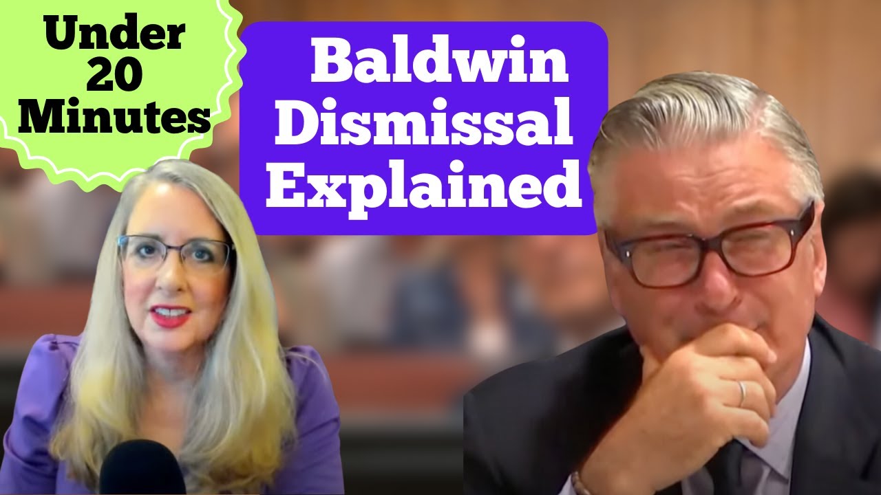 Lawyer Explains Alec Baldwin Dismissal In Under 20 Minutes