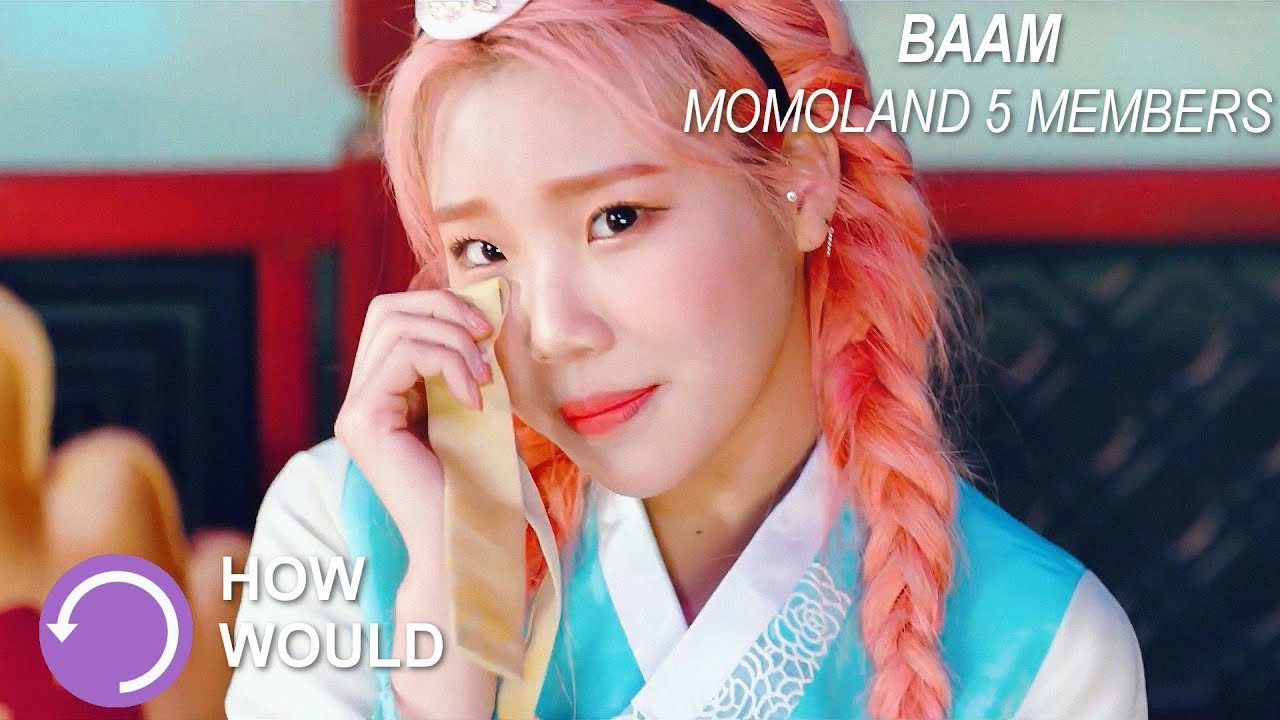 How would MOMOLAND 5 Member sing BAAM Line Distribution
