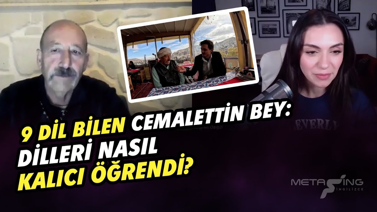 9 Dil Bilen Cemalettin Bey: Dilleri Nasıl Kalıcı Öğrendi? #metaingilizce