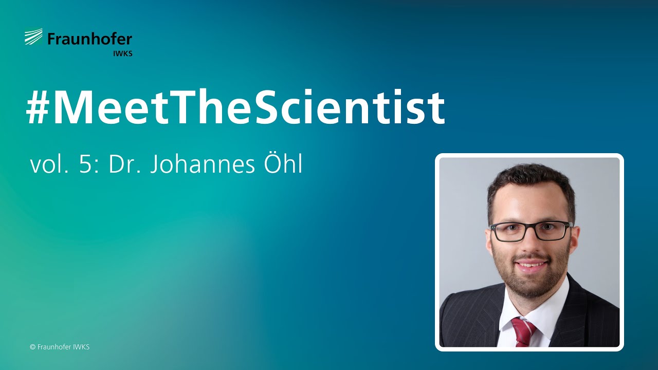 #MeetTheScientist - vol. 5: Dr. Johannes Öhl