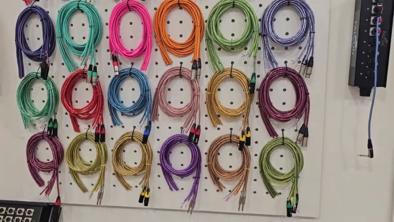 Falcon Cables | Pure Copper Cables and Wires | XLR and SPK On plugs | Sockets | DJ Pro Audio wiring