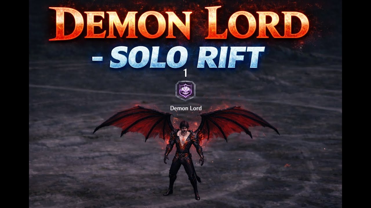 ROHAN 2 Solo Rift - DEMONLORD