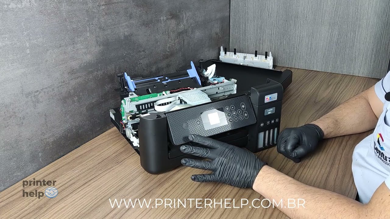 EPSON: Erro E0 ou Luzes Piscando - SERÍE L4260, L4250, L4160 e L4150