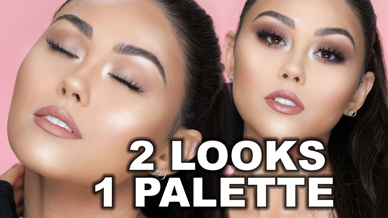 DATE NIGHT MAKEUP TUTORIAL | 2 LOOKS 1 PALETTE