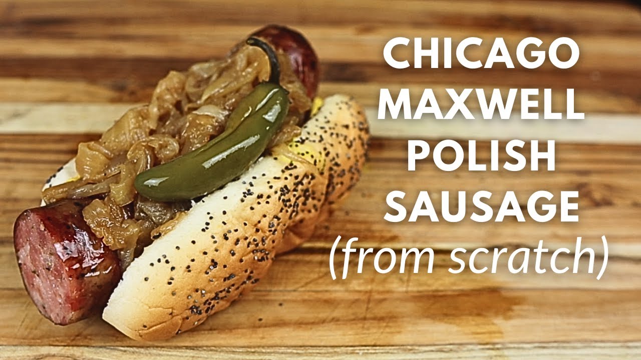 Maxwell Street Polish from Scratch! A Chicago Classic
