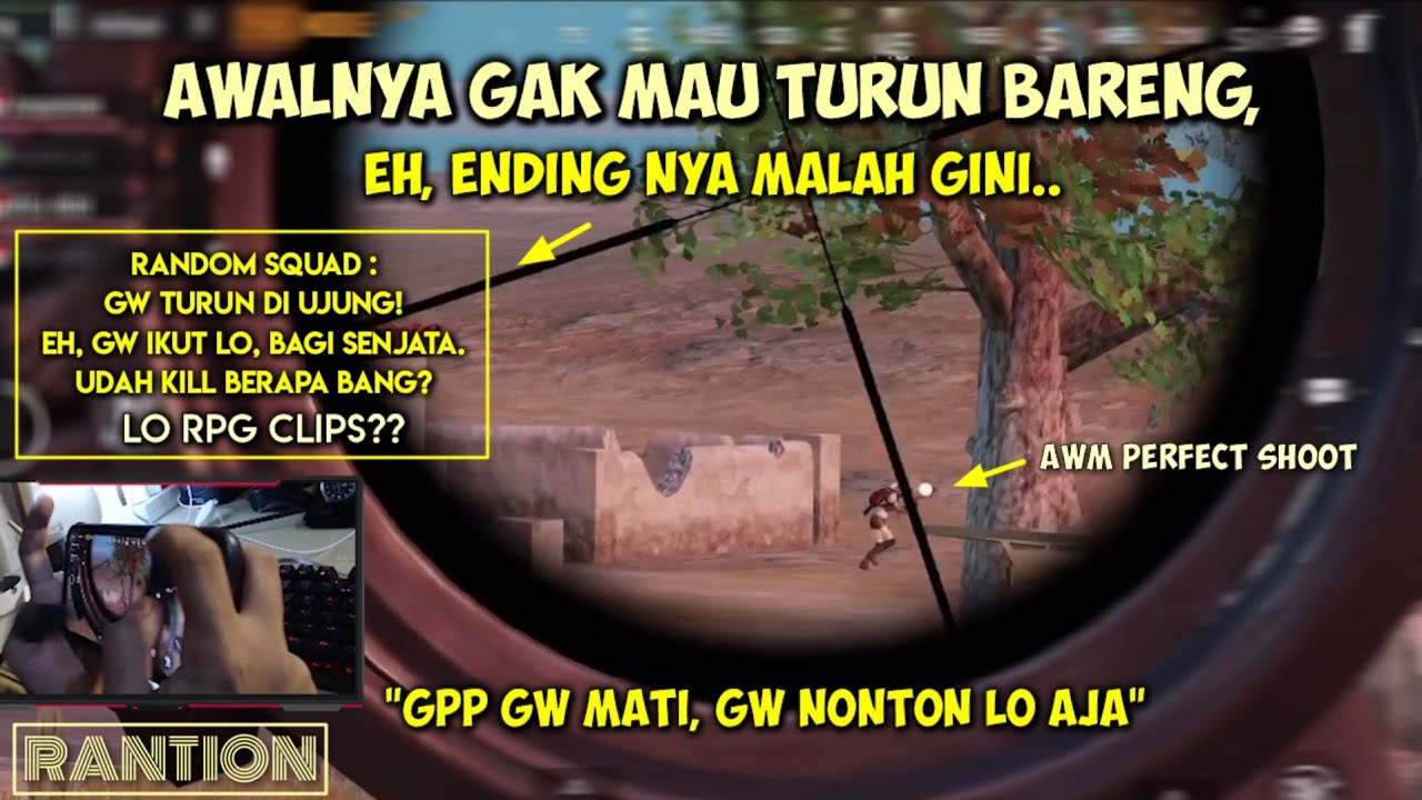 Random Maksa Turun Di Ujung Map? 