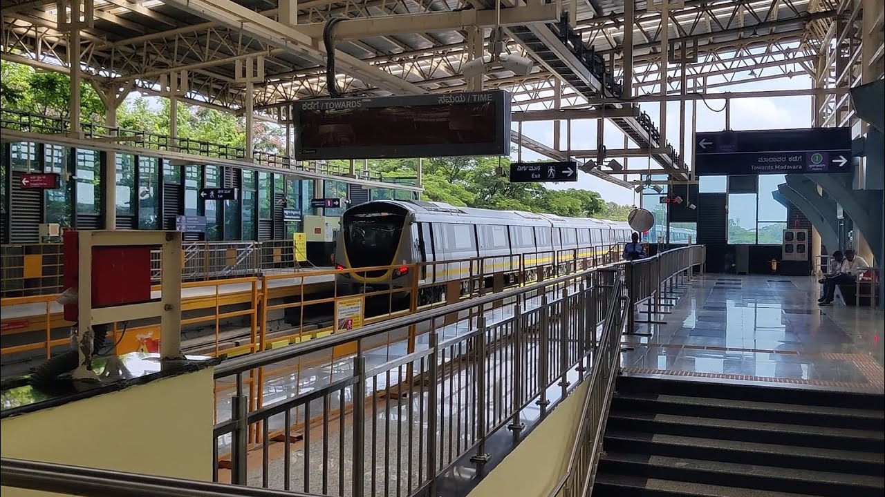 Namma Metro : Yellow Line Trials at R V Road !!
