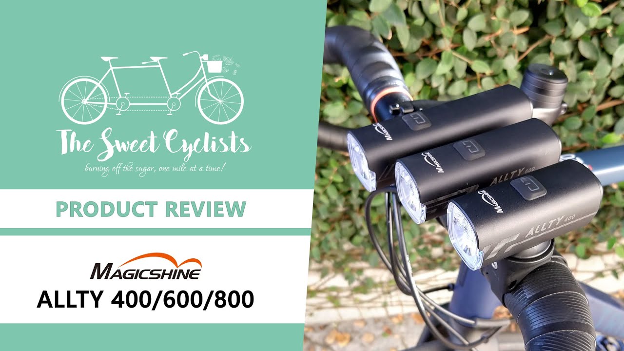 Magicshine Allty 400 / Allty 600 / Allty 800 Bike Headlight Review - feat. USB Type-C + Garmin Mount