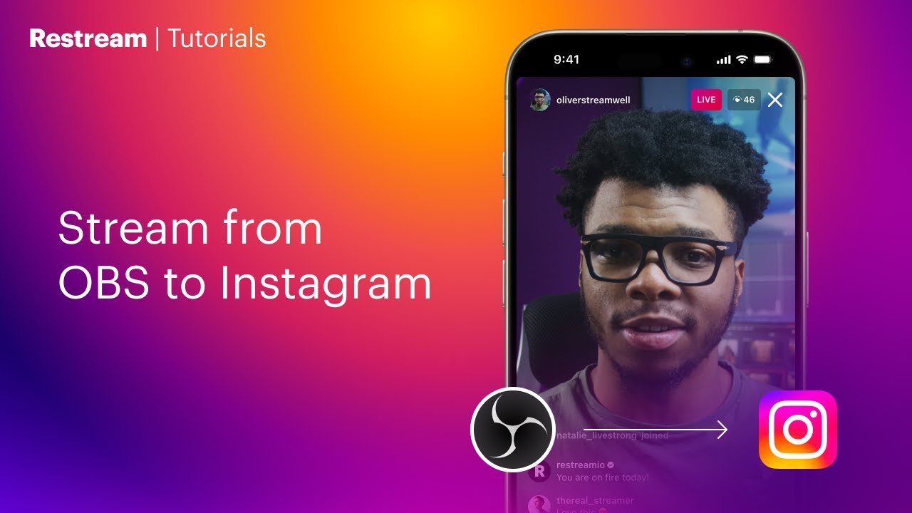 Connect OBS to Instagram