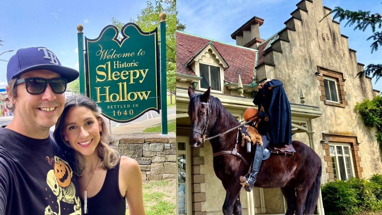 Sleepy Hollow New York All Things Headless Horseman & Halloween - Grave & Home of  Washington Irving