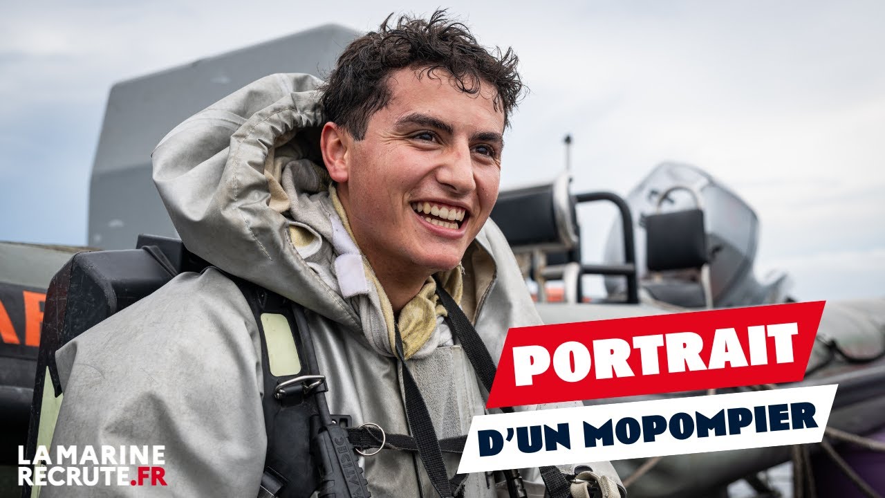 Portrait d'un matelot marin pompier 🧑‍🚒