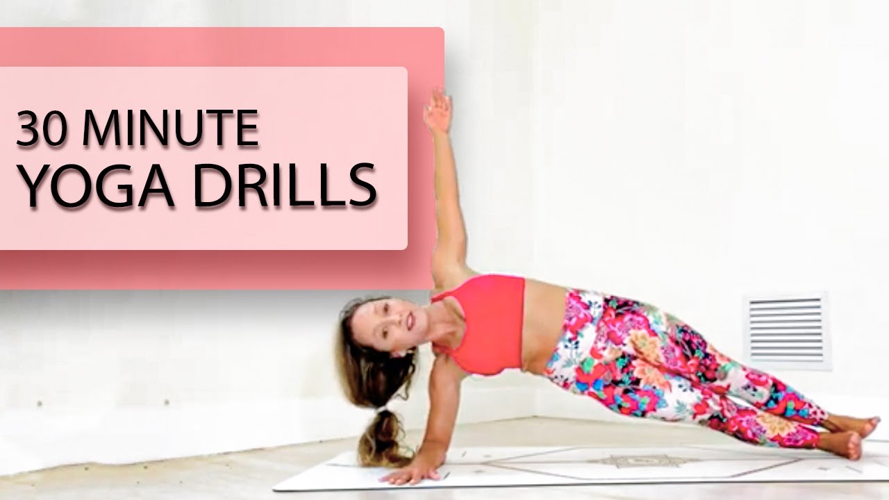 30 Minute Yoga Drills — Shoulders and Core for Forearm Balance, Pinchamayurasana