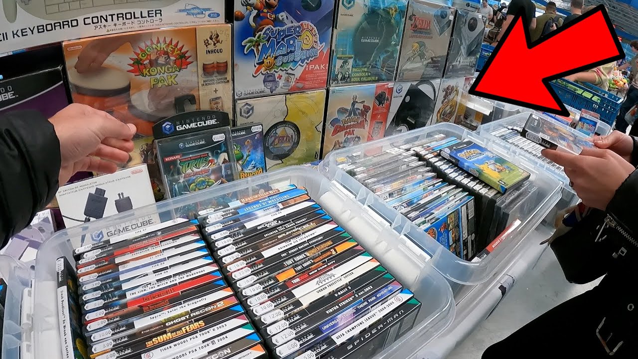 JE FAIS 1200KM POUR MA COLLECTION DE JEU VIDEO !!!!