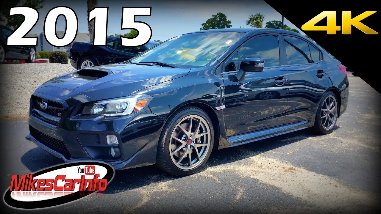 👉 2015 SUBARU WRX STI LIMITED Overview in 4K