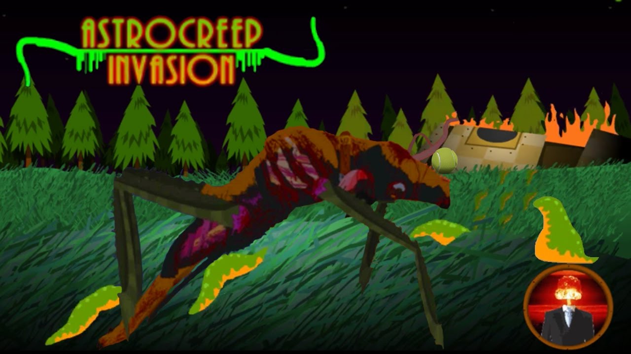 Astrocreep Invasion - Sparky, Fetch! - Astrocreep Invasion Lets Play/Gameplay