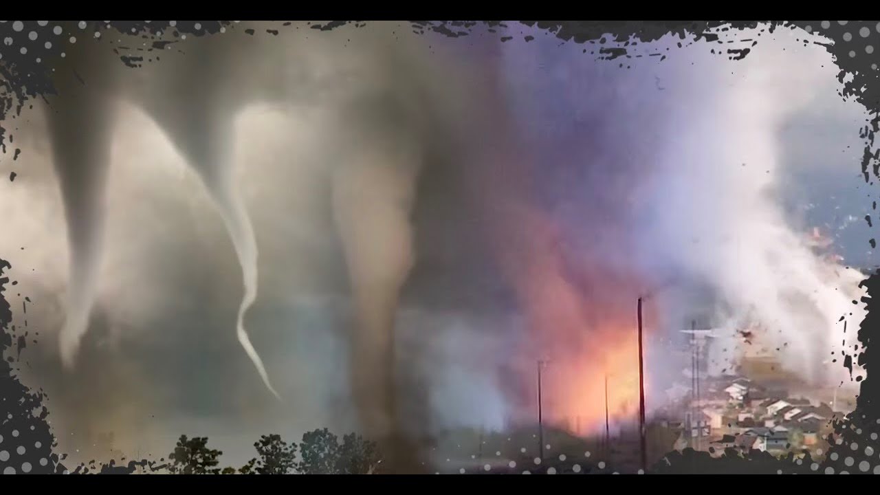 The Most Insane Tornado Video Compilation of All Time (Drone & Ground Footage, Andover, KS)