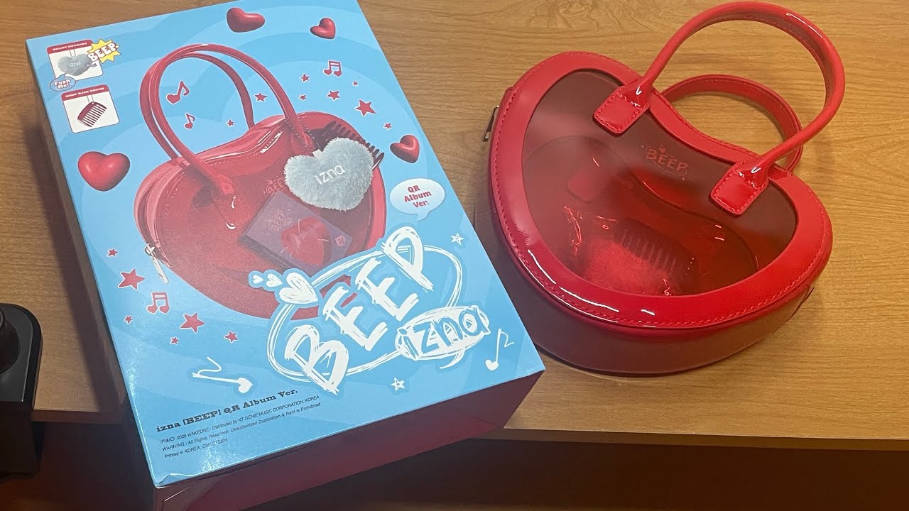 [Unboxing] ASMR izna: BEEP (QR album ver. Limited Edition)