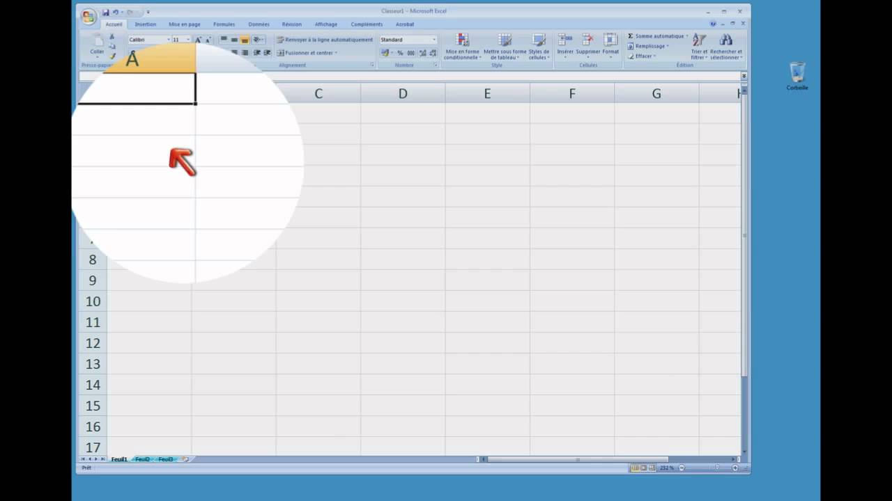 Initiation à Excel (partie 1) : Les Pros de la Souris