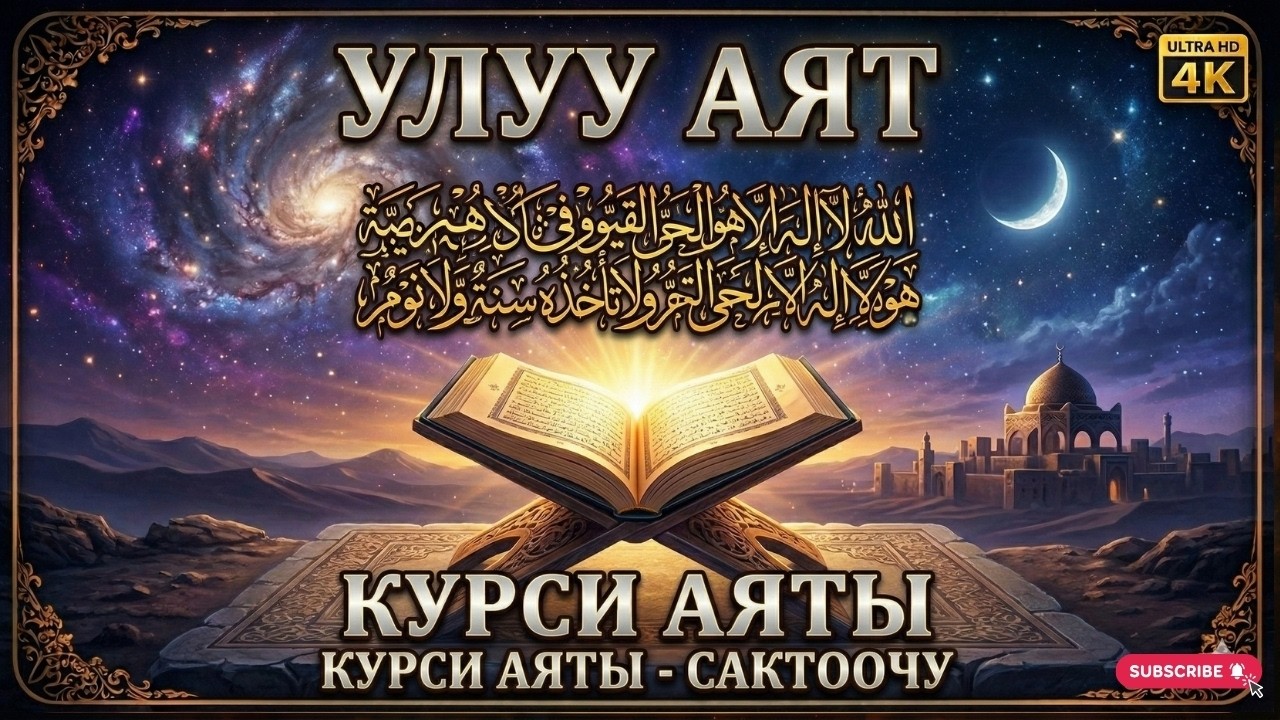 Шанба куни укиладиган суралар! Оят Курси, Ёсин(ясин)Фотиҳа ва Каҳф—иймонли қалблар учун таскин