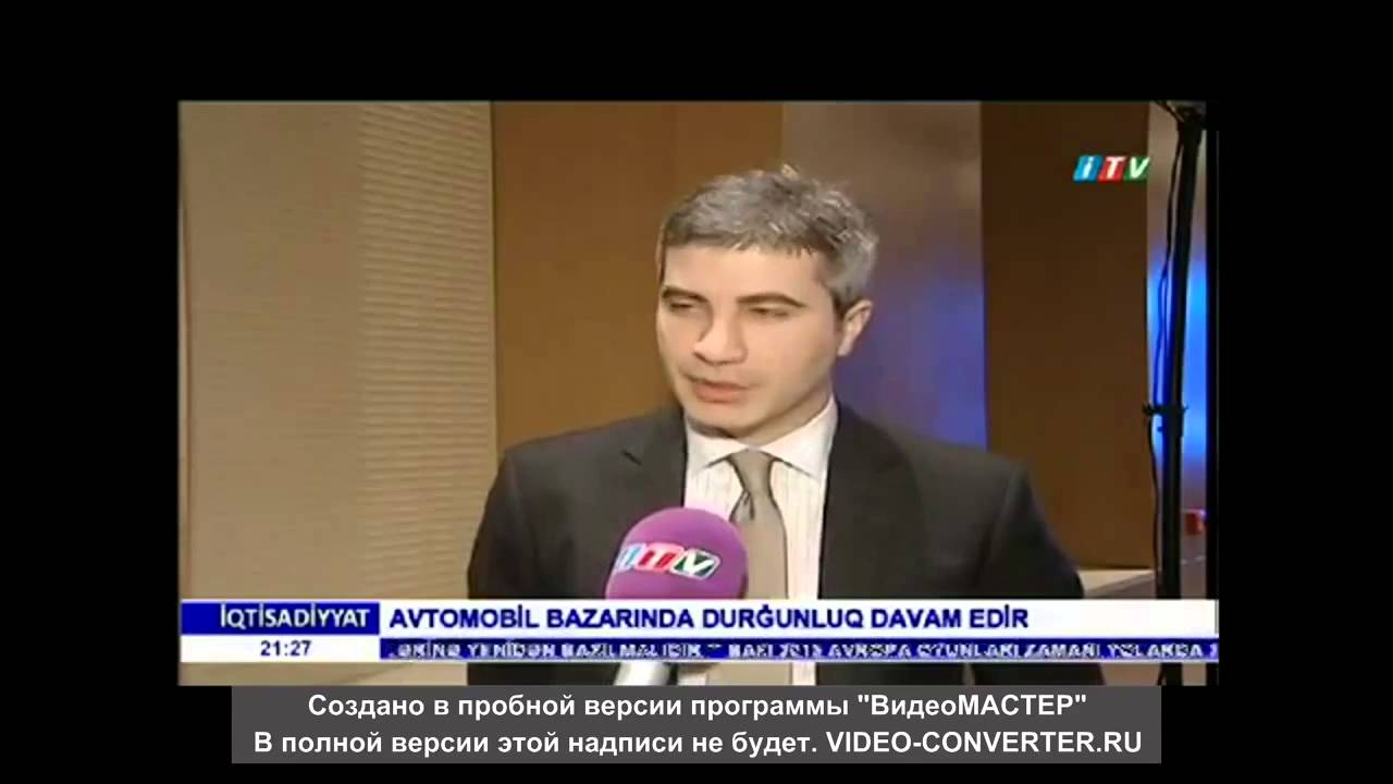 Mustafa Abbasbəyli (Abbasbeyli) M&ouml;vzu: Avtomobillərin idxalında yaranmış problemlər