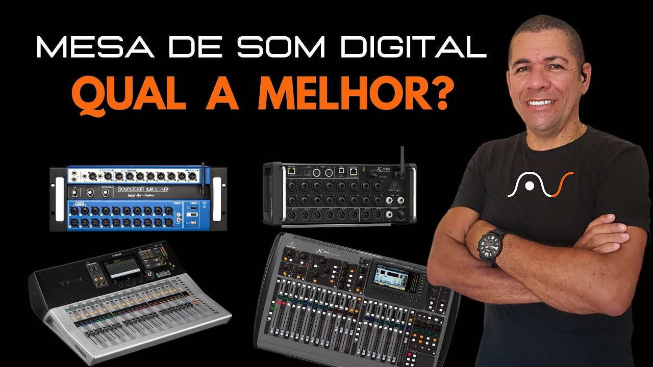 QUAL A MELHOR MESA DE SOM DIGITAL | Aguinaldo Ramos
