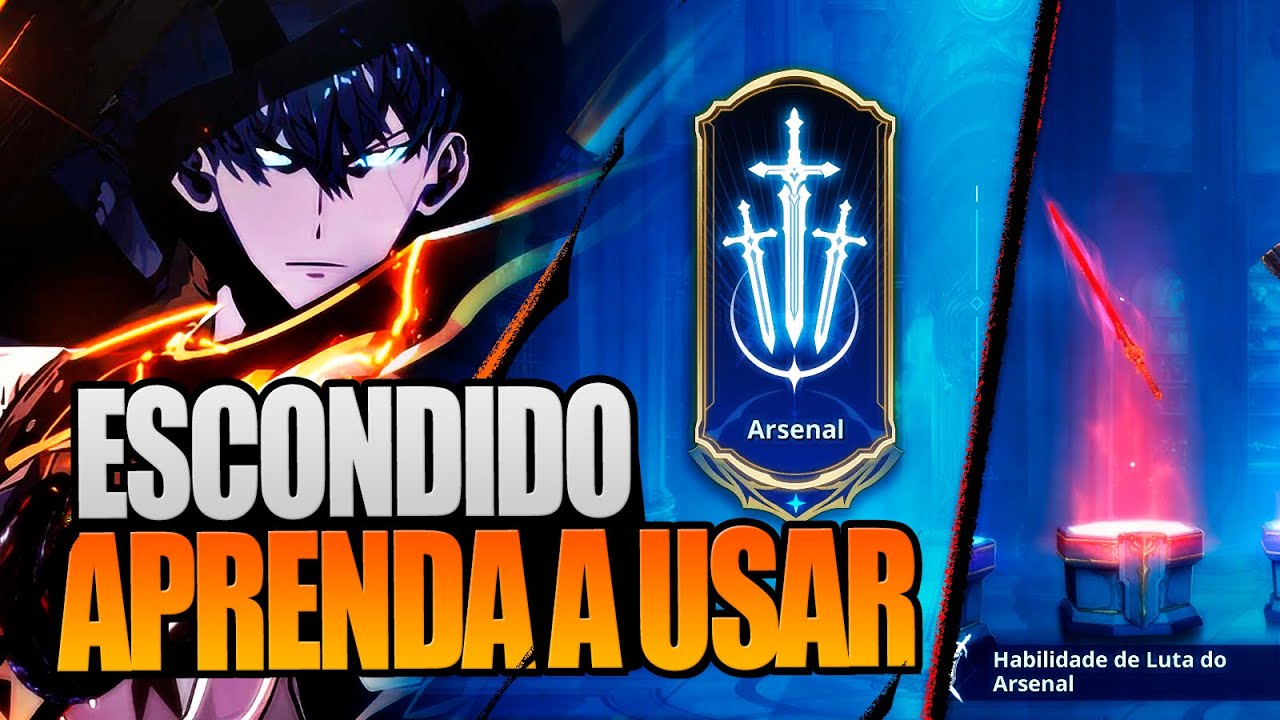 SOLO LEVELING ARISE  | TUDO SOBRE AS ARMAS E QUAL FOCAR, SISTEMA DO ARSENAL