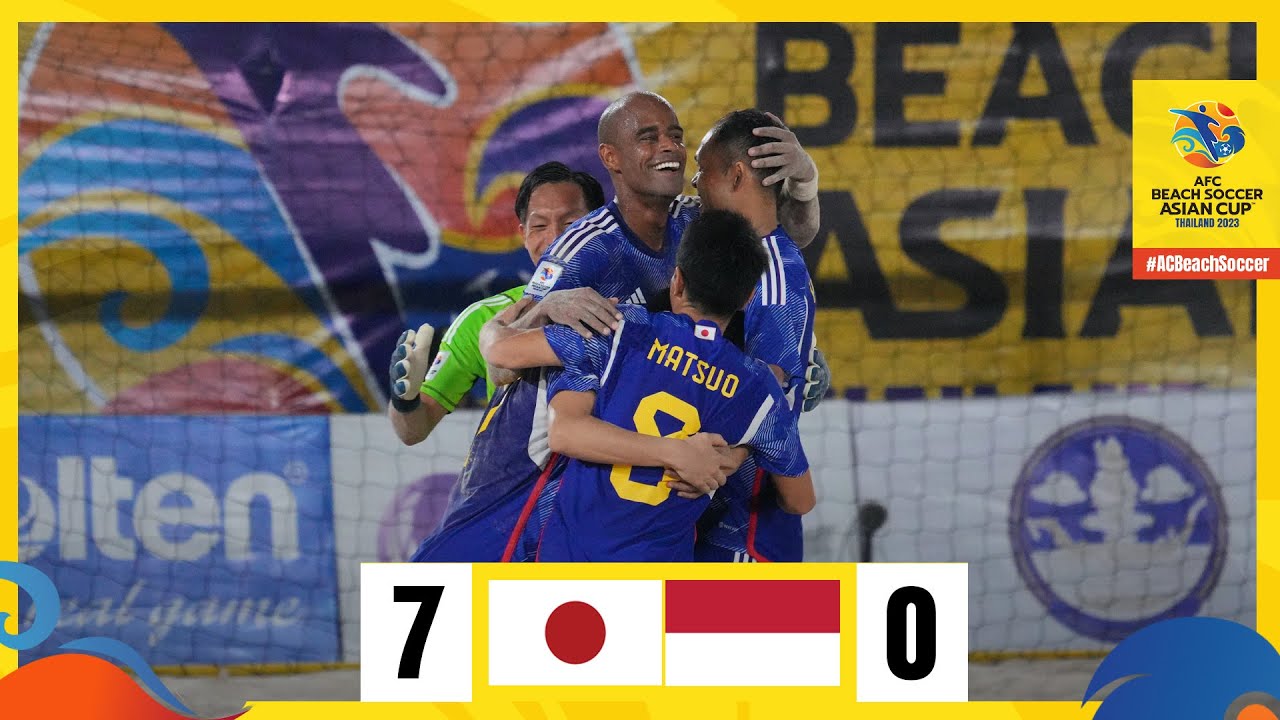 #ACBeachSoccer Thailand 2023 | Japan 7 - 0 Indonesia