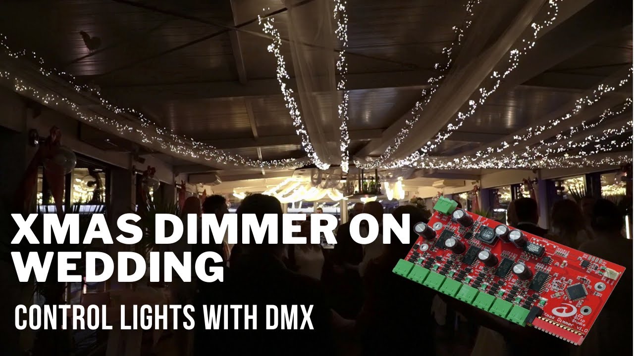 Control ordinary christmas lights with DMX