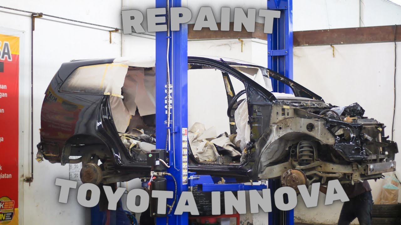 Repaint Toyota Innova | Indonesian family's favorite car