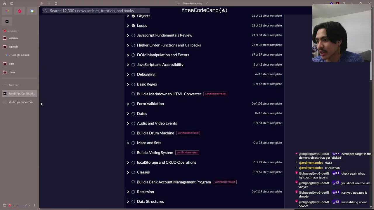 coding (not so) everyday until i get a job - day [161]