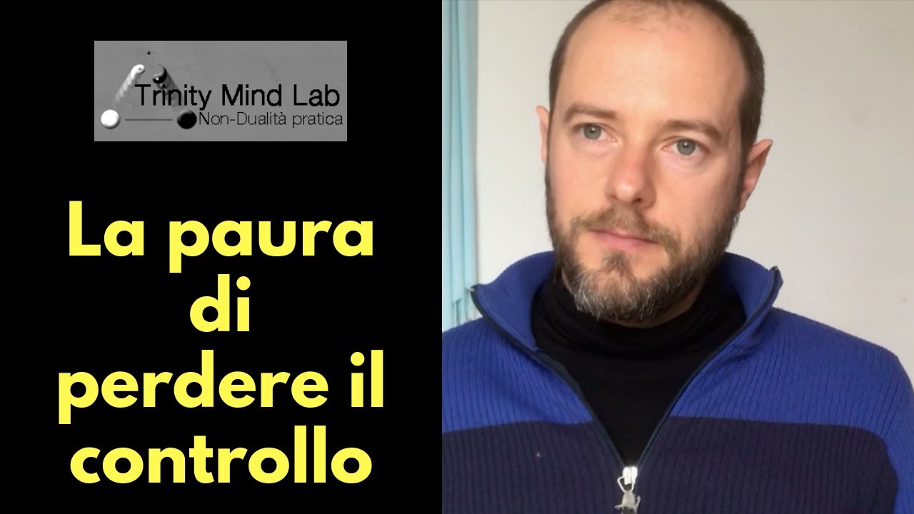 La paura di perdere il controllo - Claudio Manca