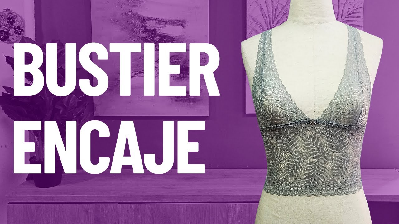 Crea este BUSTIER de ENCAJE ✨ Patrón gratis en PDF