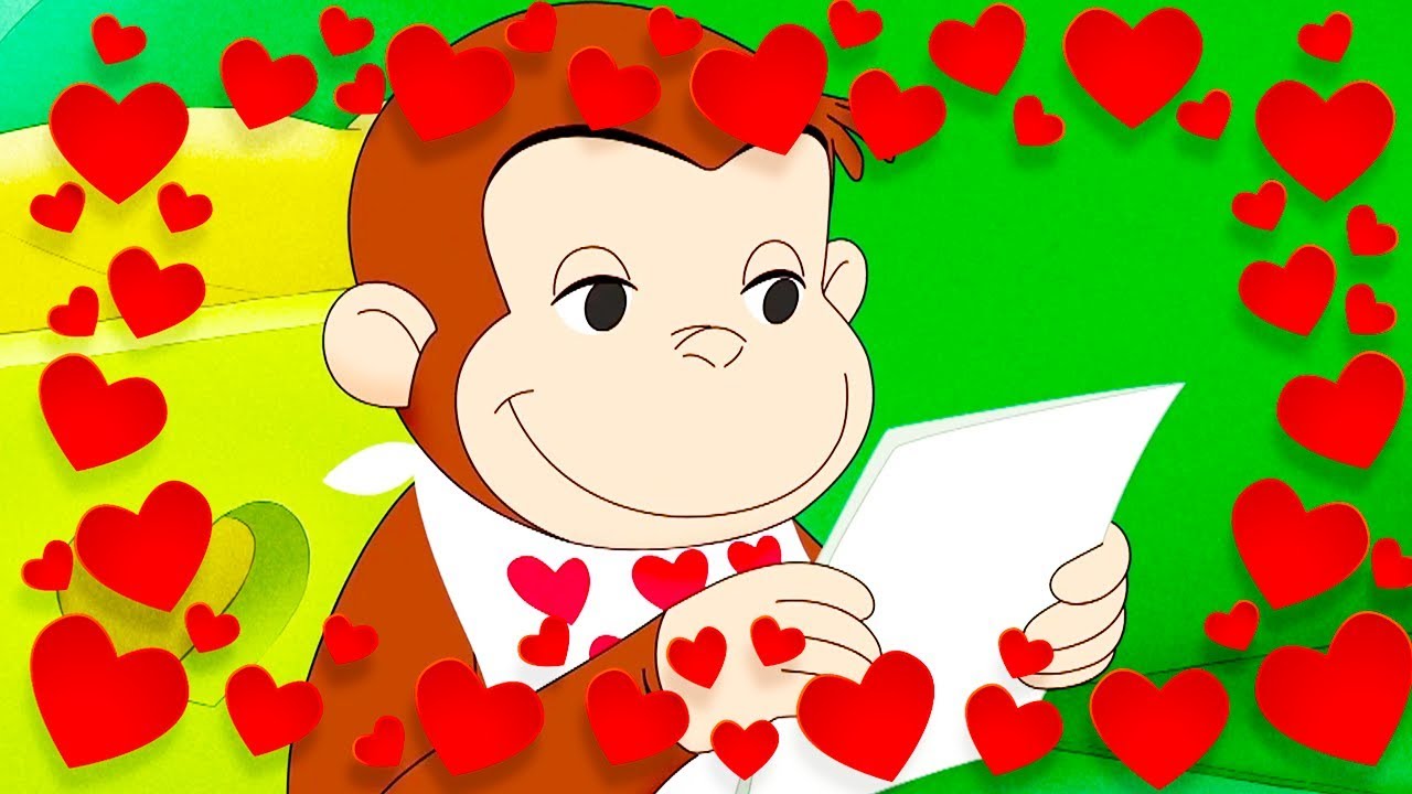 Curious George 🐵❤️Happy Valentine's Day, George ❤️🐵Valentines Day Special❤️🐵 Kids Cartoon