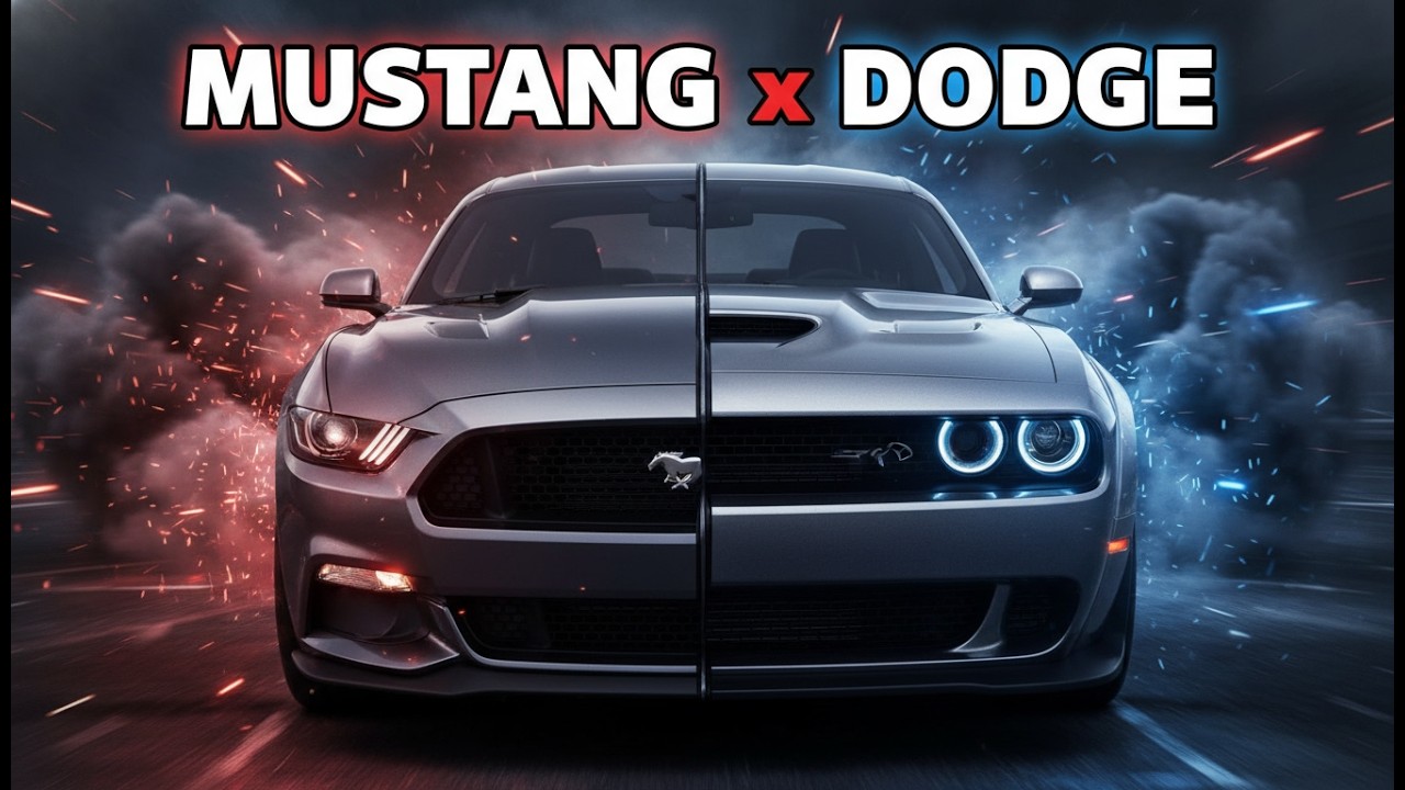 I Combined Mustang Front Fascia with Dodge Challenger and Got a SHOCKING Result