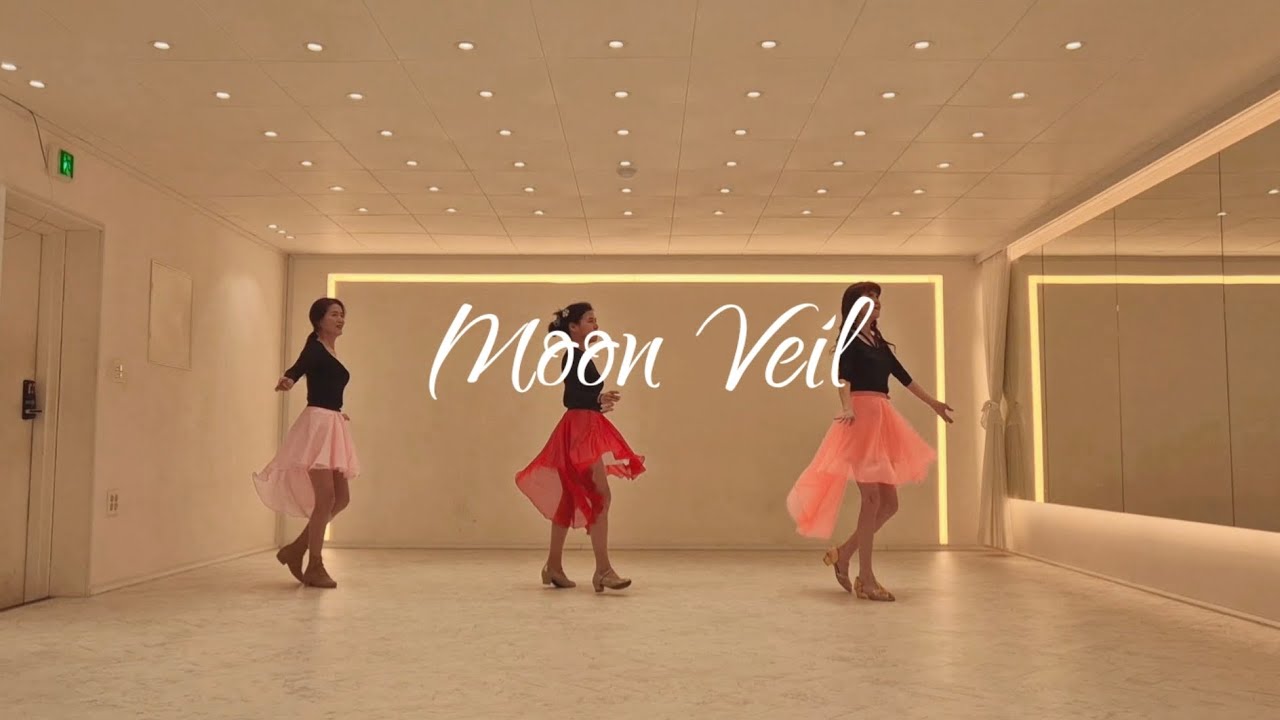 Moon Veil Line Dance   Intermediate Nc2s                                                