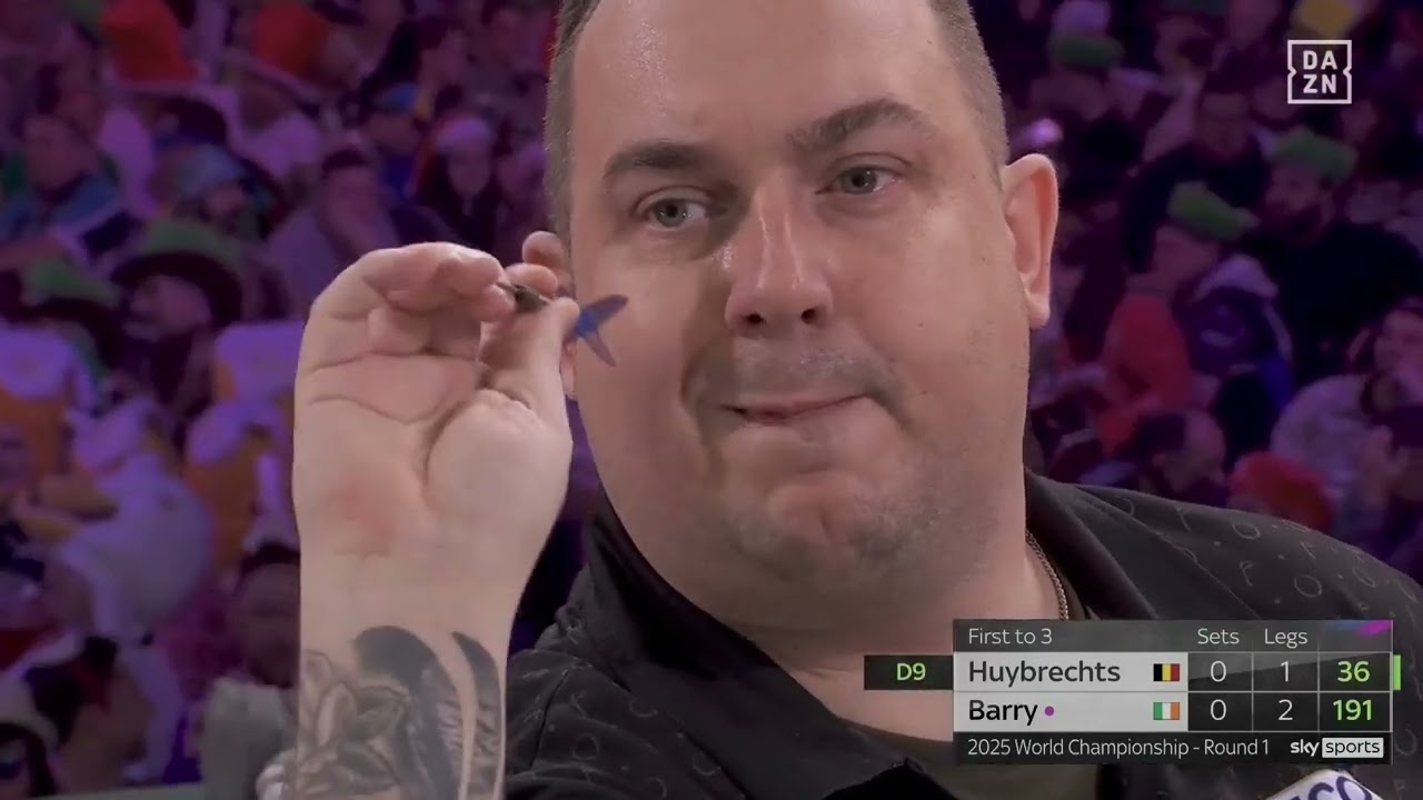 Darts WM 2025 R1 Huybrechts vs Barry | Deutsch