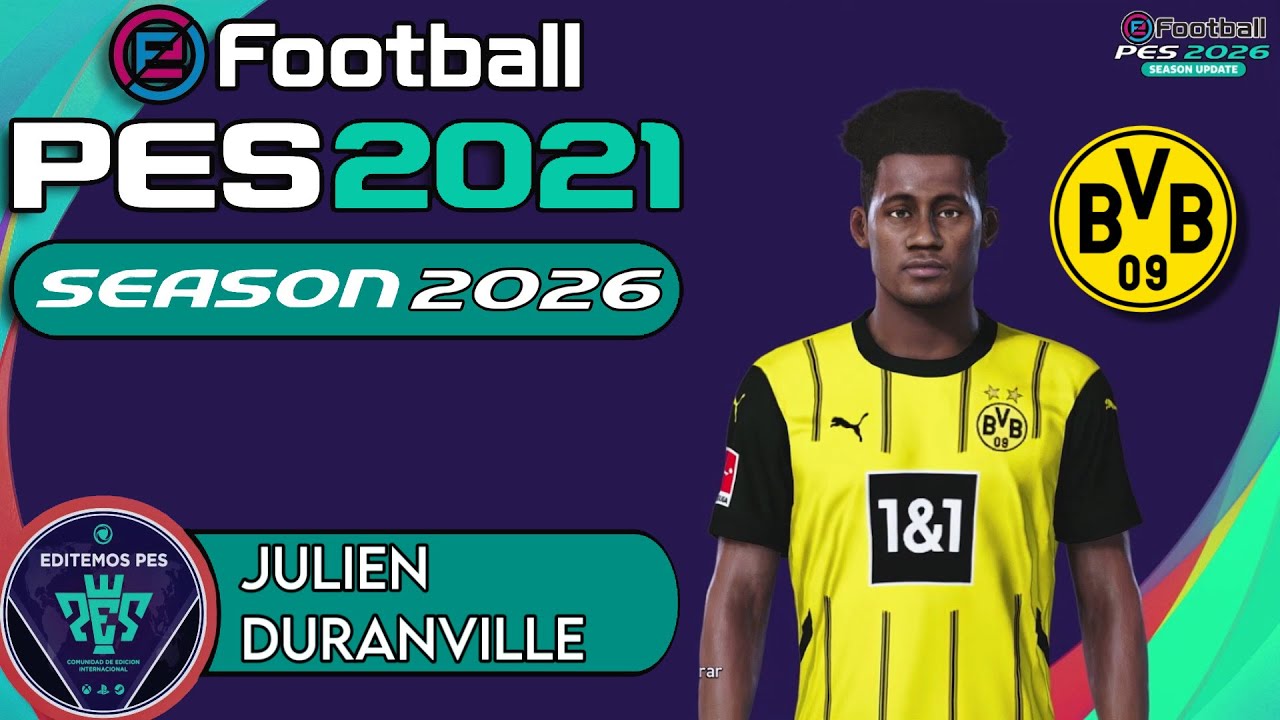 ⚽️eFootball PES: Season 2026 | COMO CREAR A JULIEN DURANVILLE | Tutorial Completo |⚽️
