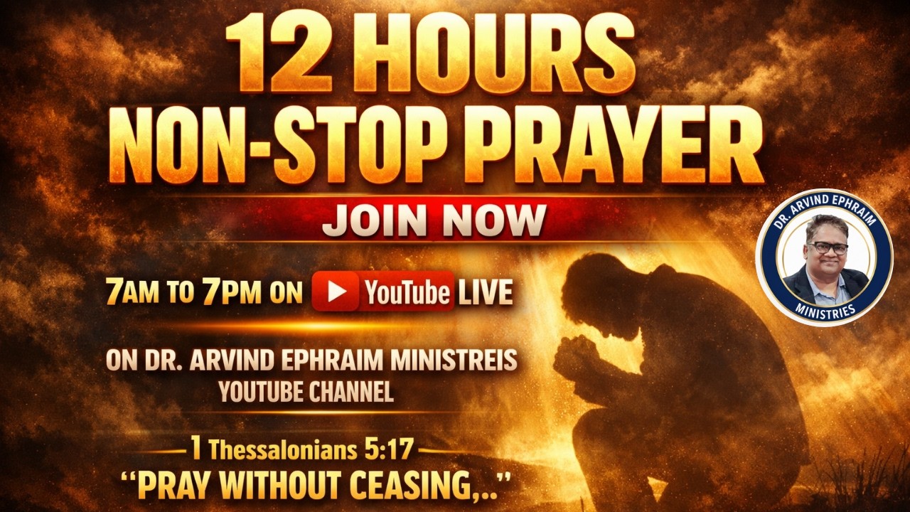 12 Hours Non-Stop Prayer – Join Now