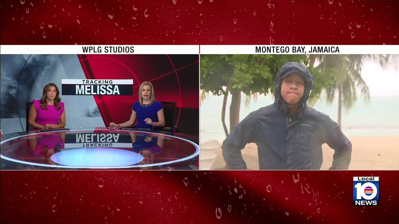 Local 10 in Jamaica as Hurricane Melissa threatens direct hit