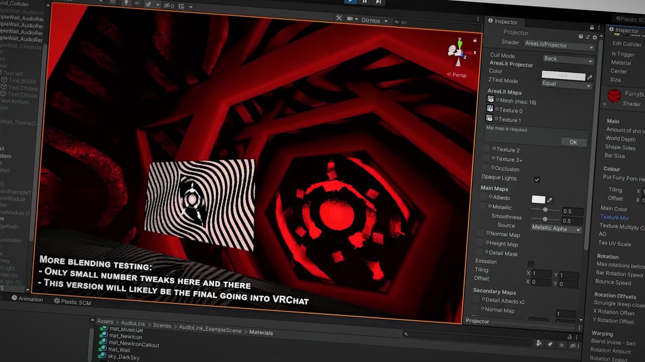 Experimenting with a Raymarcher as Real-Time VR Concert Visuals / Beat Saber Sound Reactive Platform