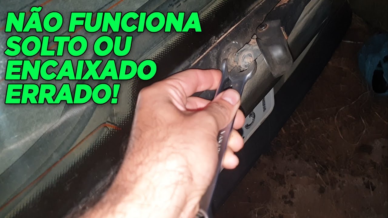 Problema Limpador Traseiro Fiat Tipo E Outros + Dica Palheta