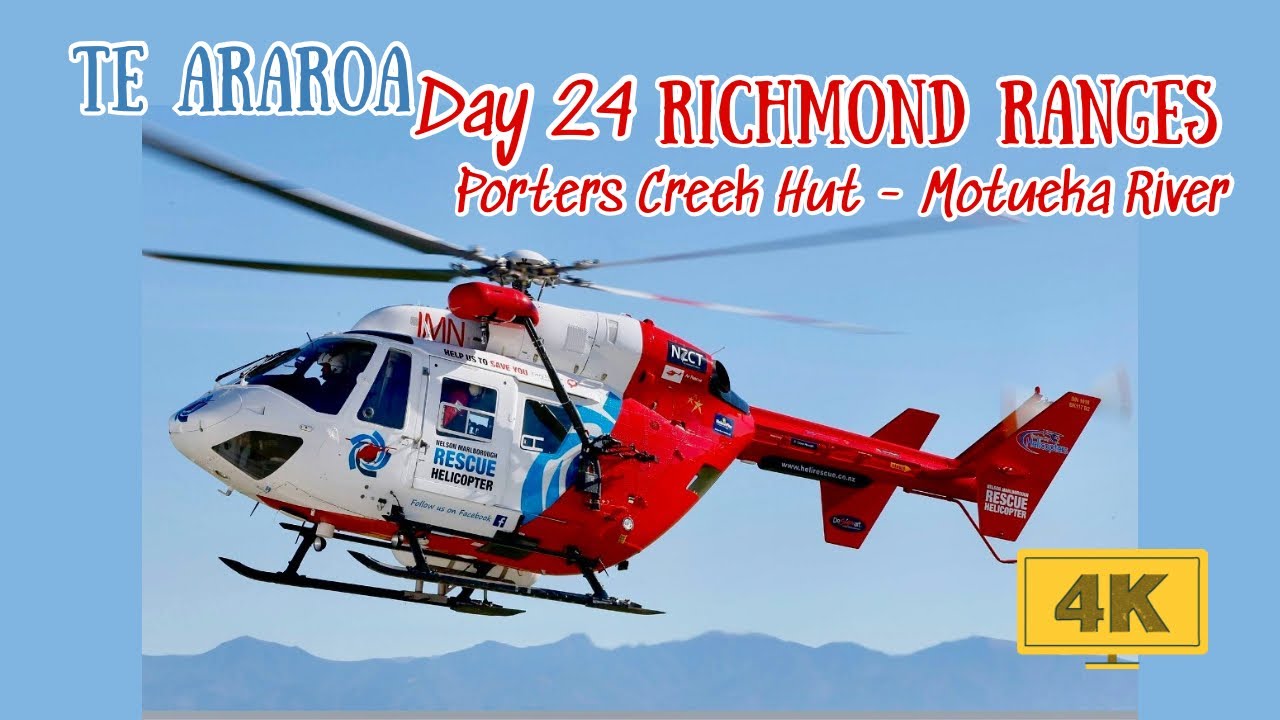 Te Araroa Day 24 | RICHMOND RANGES | Rescue | Thru Hiking New Zealand