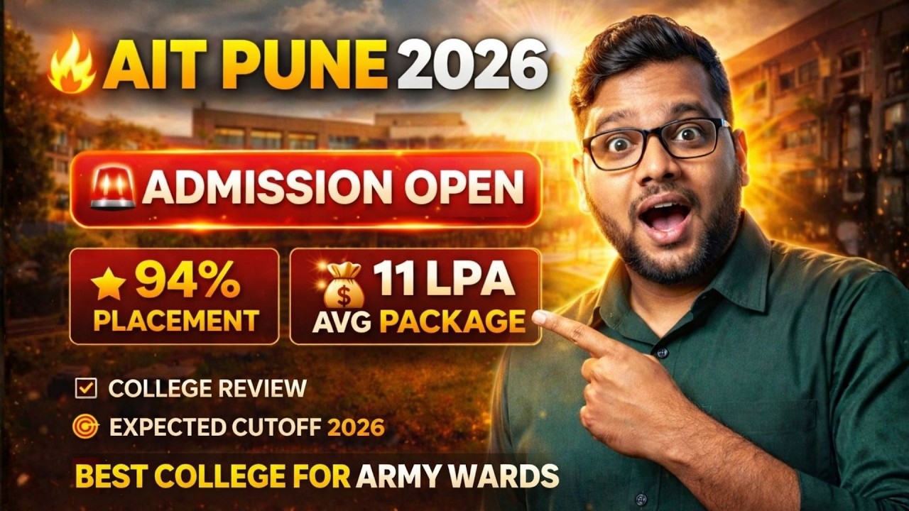 AIT Pune Admission 2026: Eligibility, JEE Main Cutoff & Placements | Best College for Army Wards