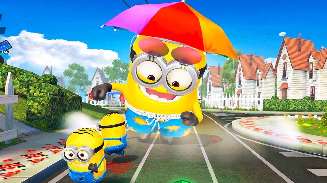 Special Mission Minions in Ukraine with Beachgoer Minion ! Minion rush android