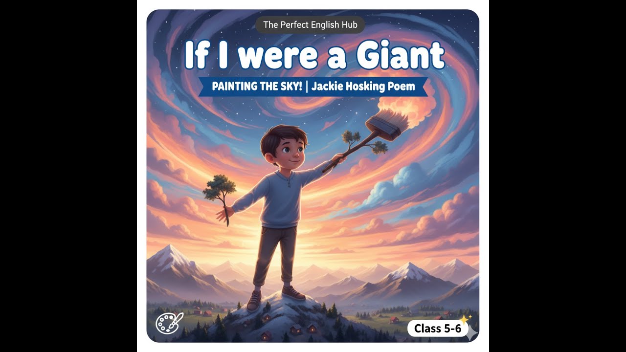 If I were a Giant Poem | Line by Line Explanation & Meanings | Poem Explanation, Summary & Themes