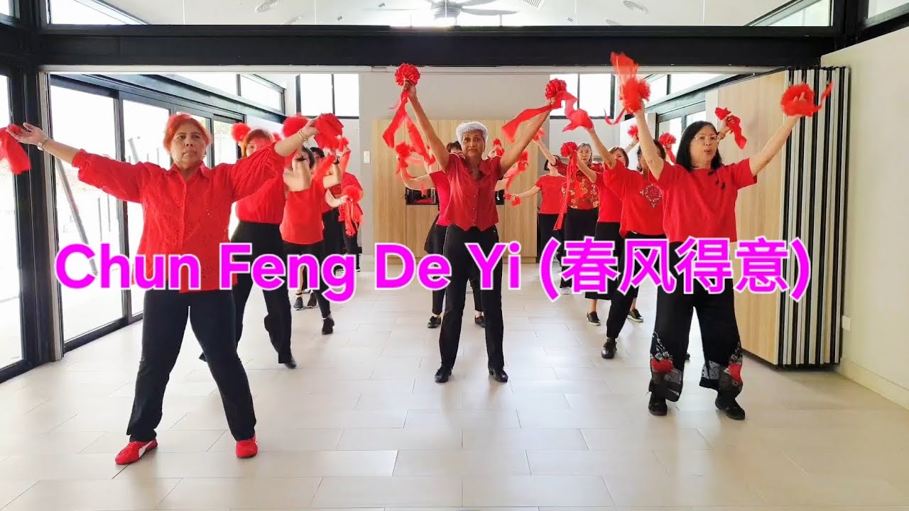 Chun Feng De Yi (春风得意) linedance. Choreo : Erni Jasin (INA) - December 2025