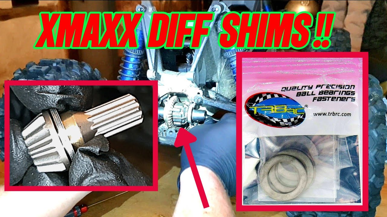 HOW TO SHIM XMAXX DIFF
