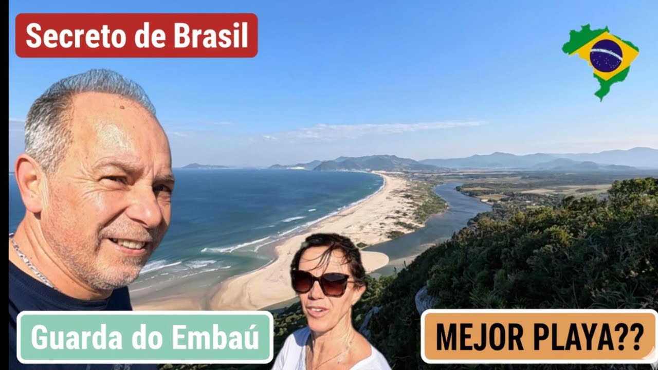 Guarda do Embaú: ¿El Pueblo de Playa Más Bonito de Brasil? (VLOG de VIAJE a Santa Catarina)